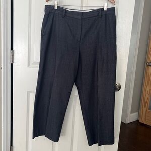 Talbots Cotton blend lightweight straight leg High rise trouser sz 14